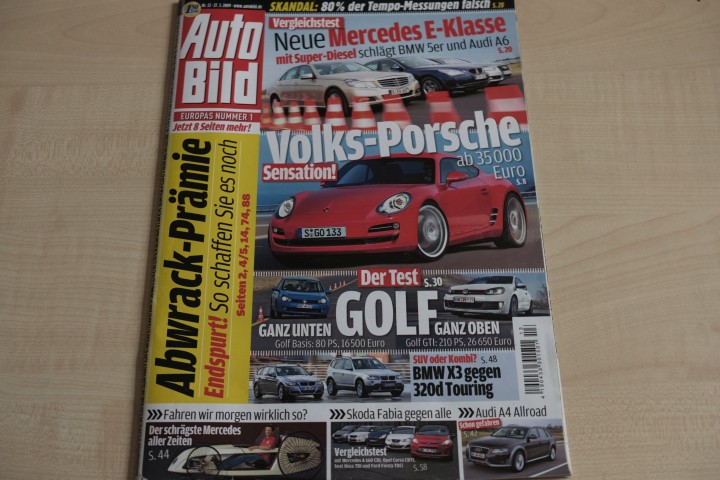 Deckblatt Auto Bild (13/2009)